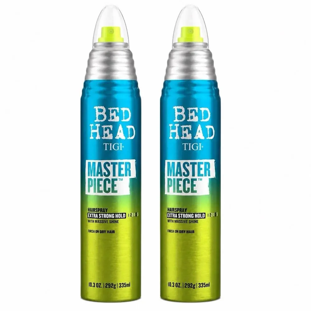 TIGI Bed Head Masterpiece Extra Strong Hold Hairspray 10.3 fl oz 335ml Duo